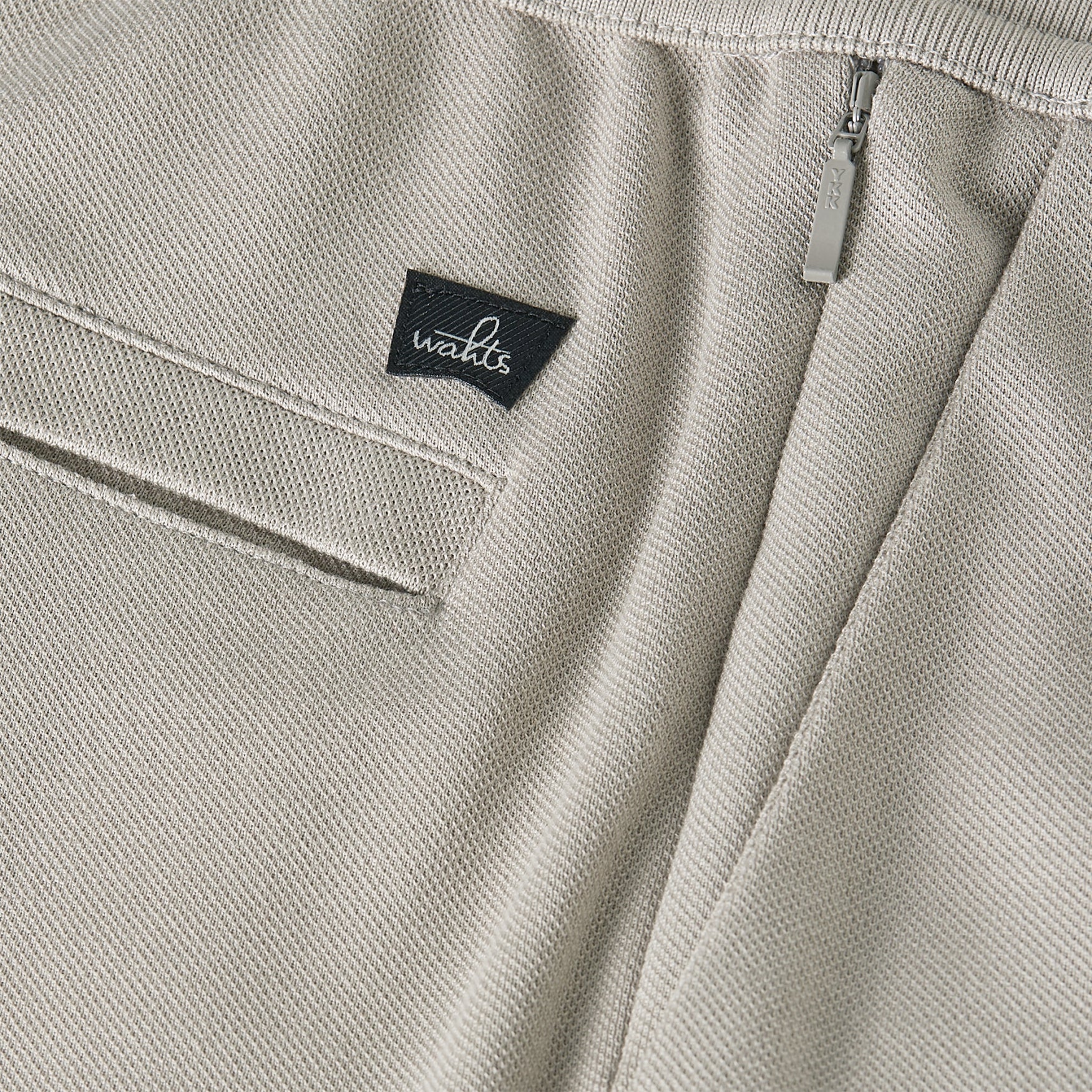 CAIDEN Pique | Stone Grey - Image 3