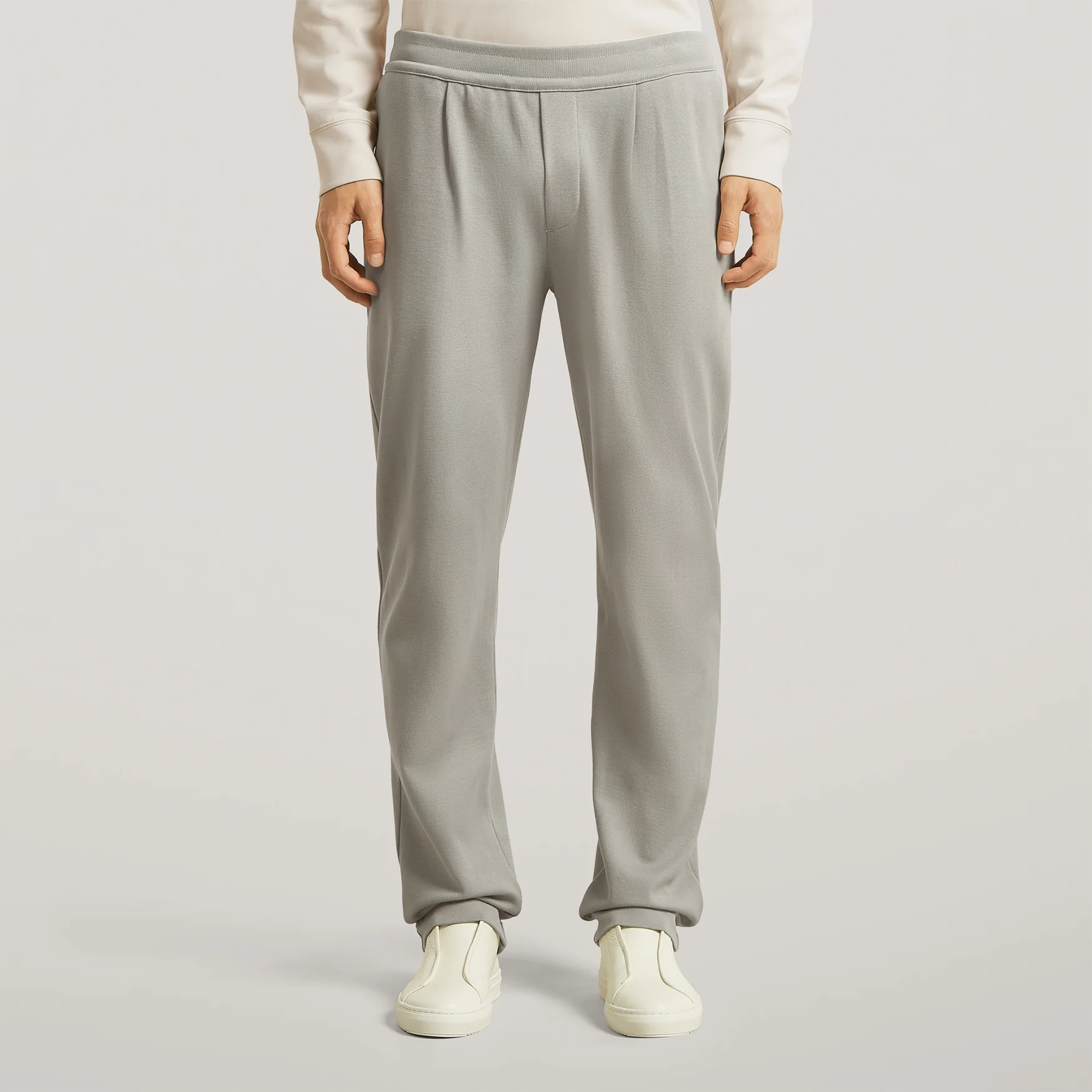 CAIDEN Pique | Stone Grey - Image 4
