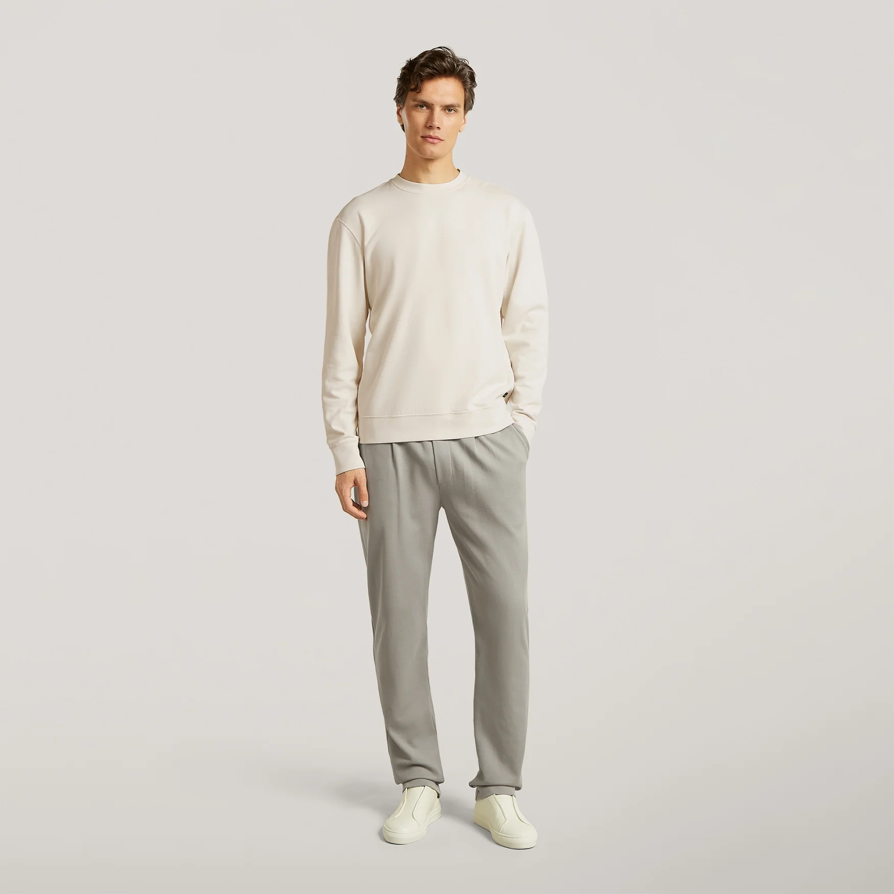 CAIDEN Pique | Stone Grey - Image 6