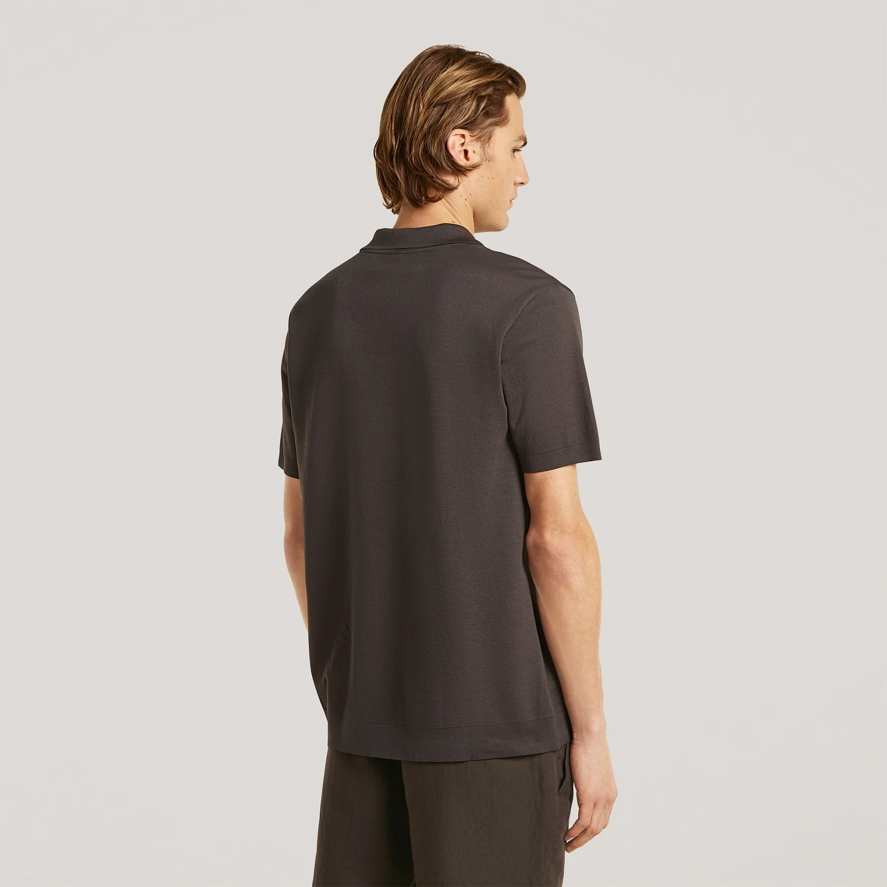 DALEY Pique | Dark Brown - Image 4
