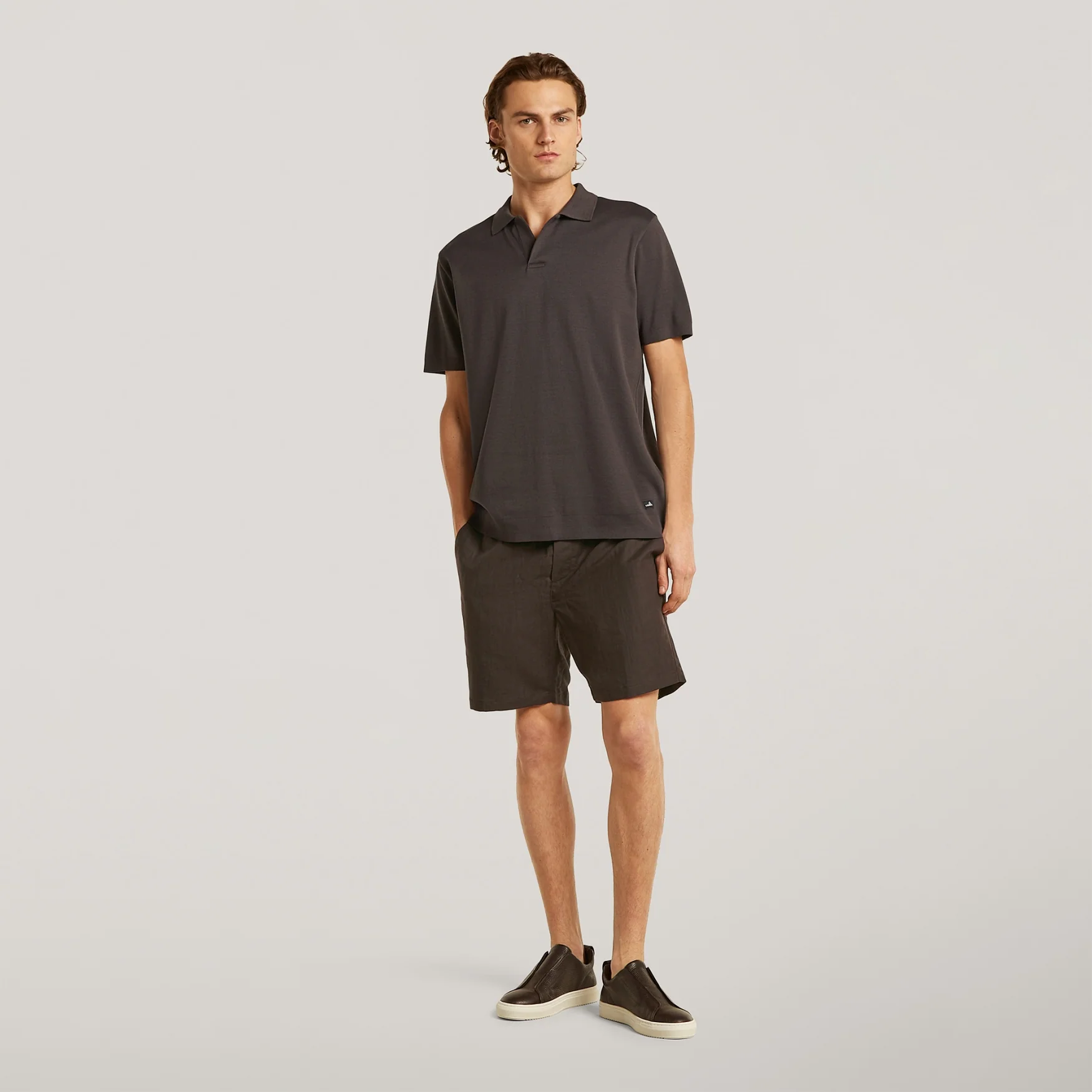 DALEY Pique | Dark Brown - Image 5