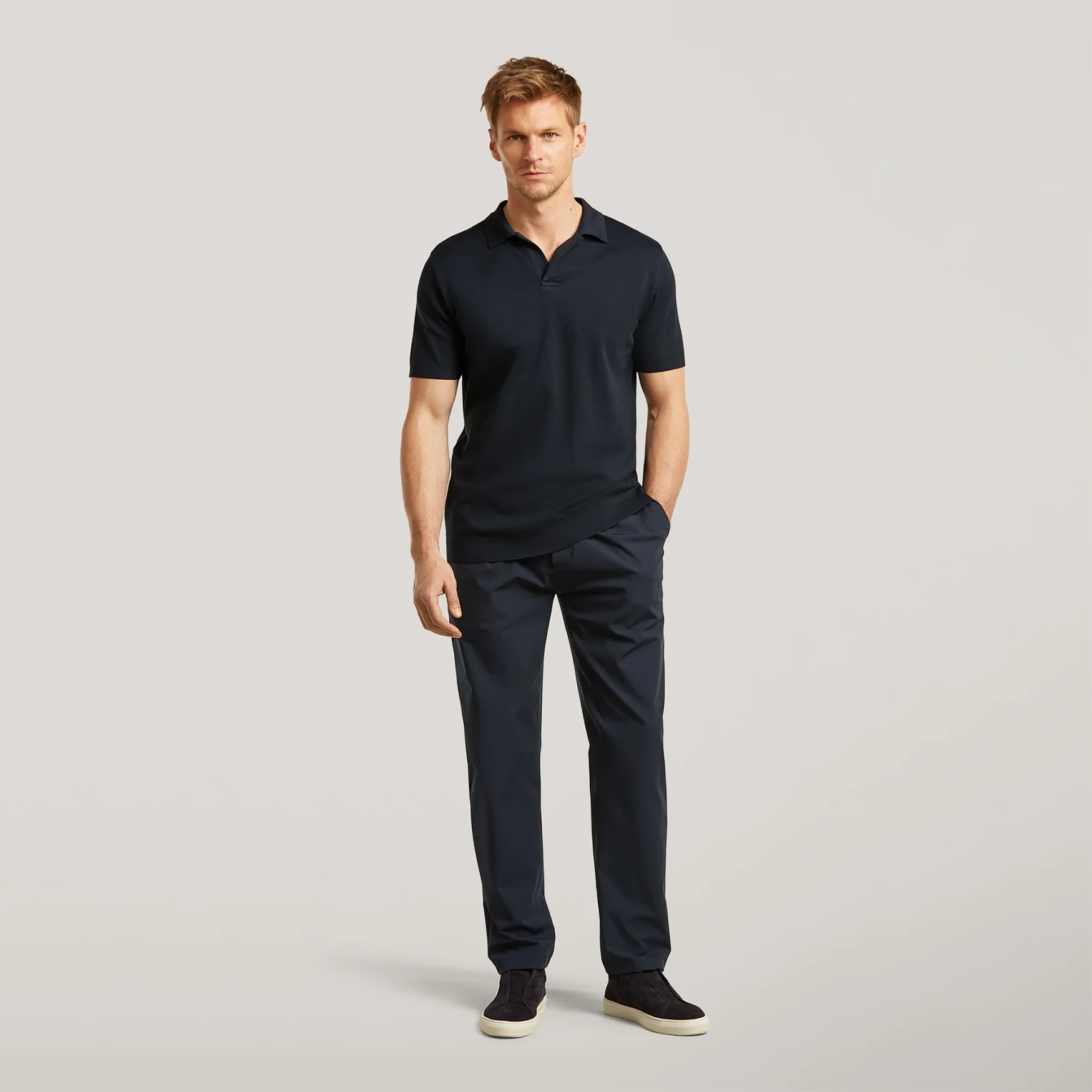 DALEY Pique | Deep Navy - Image 4