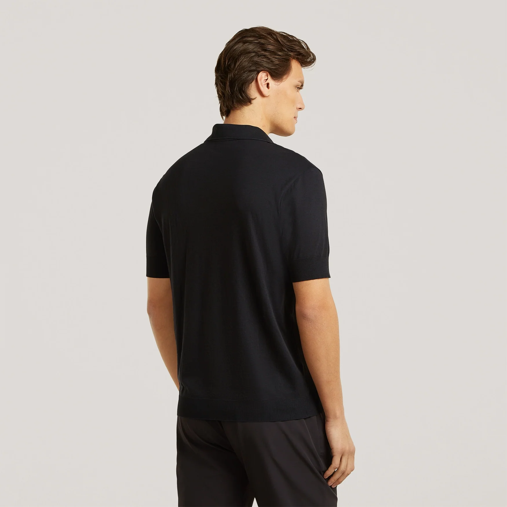 DALEY Jersey | Pure Black - Image 4