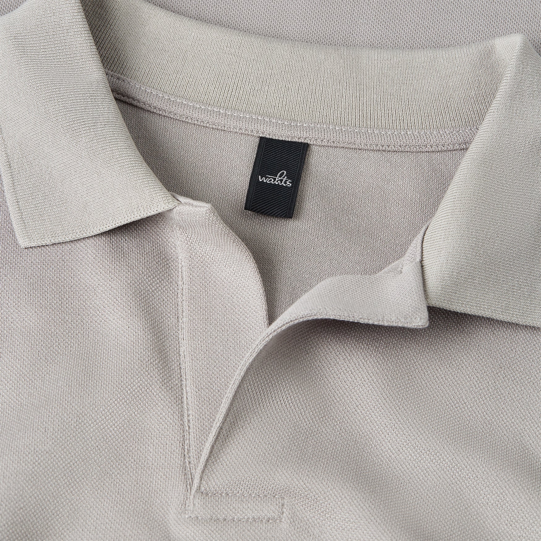 DALEY Pique | Stone Grey - Image 2