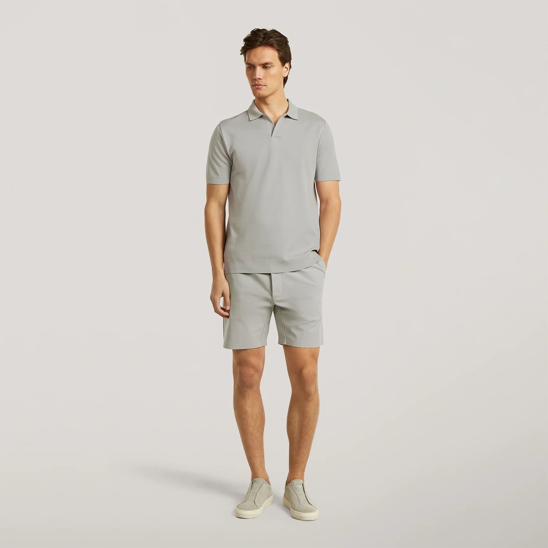 DALEY Pique | Stone Grey - Image 5