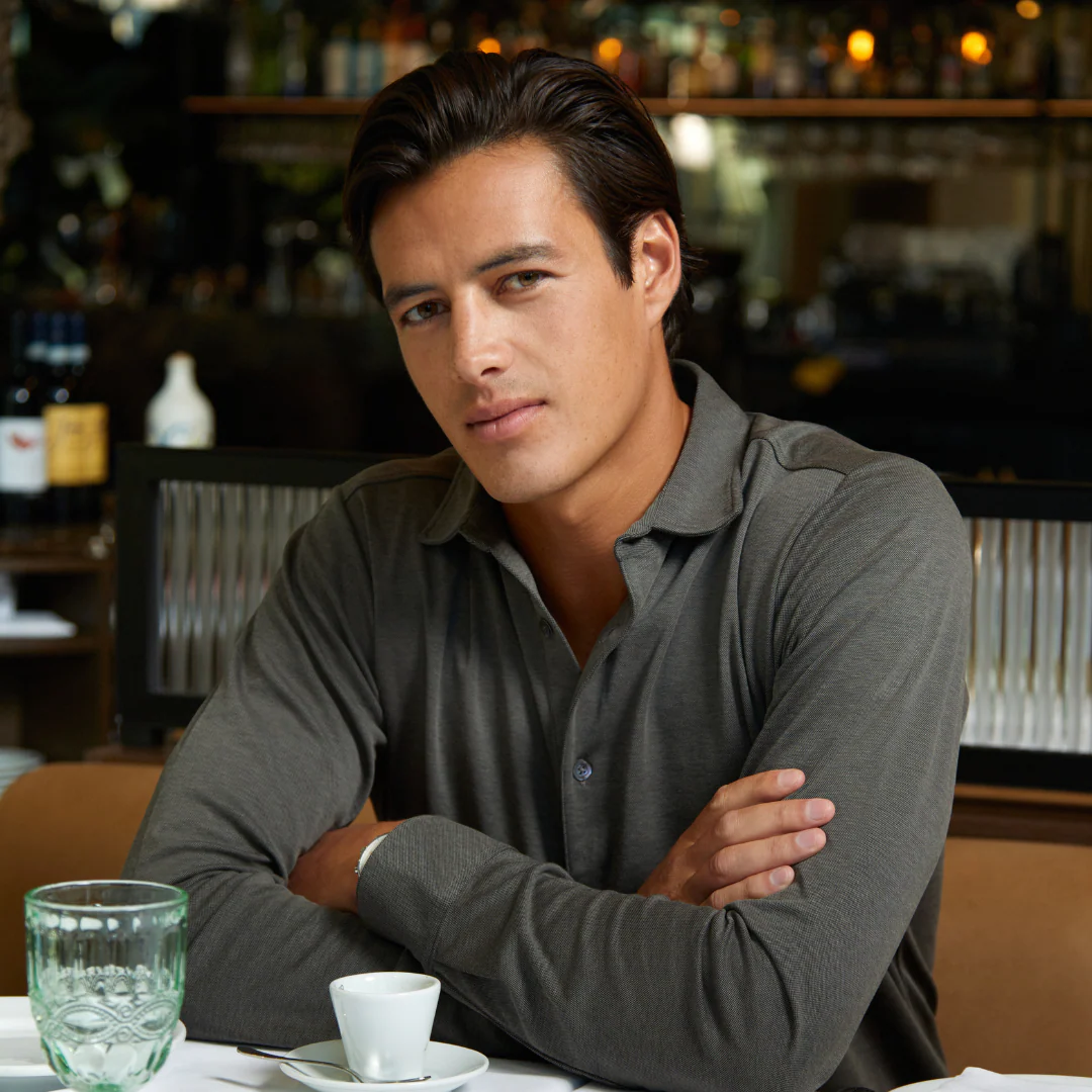 FALLON | Steel Green Melange - Image 3