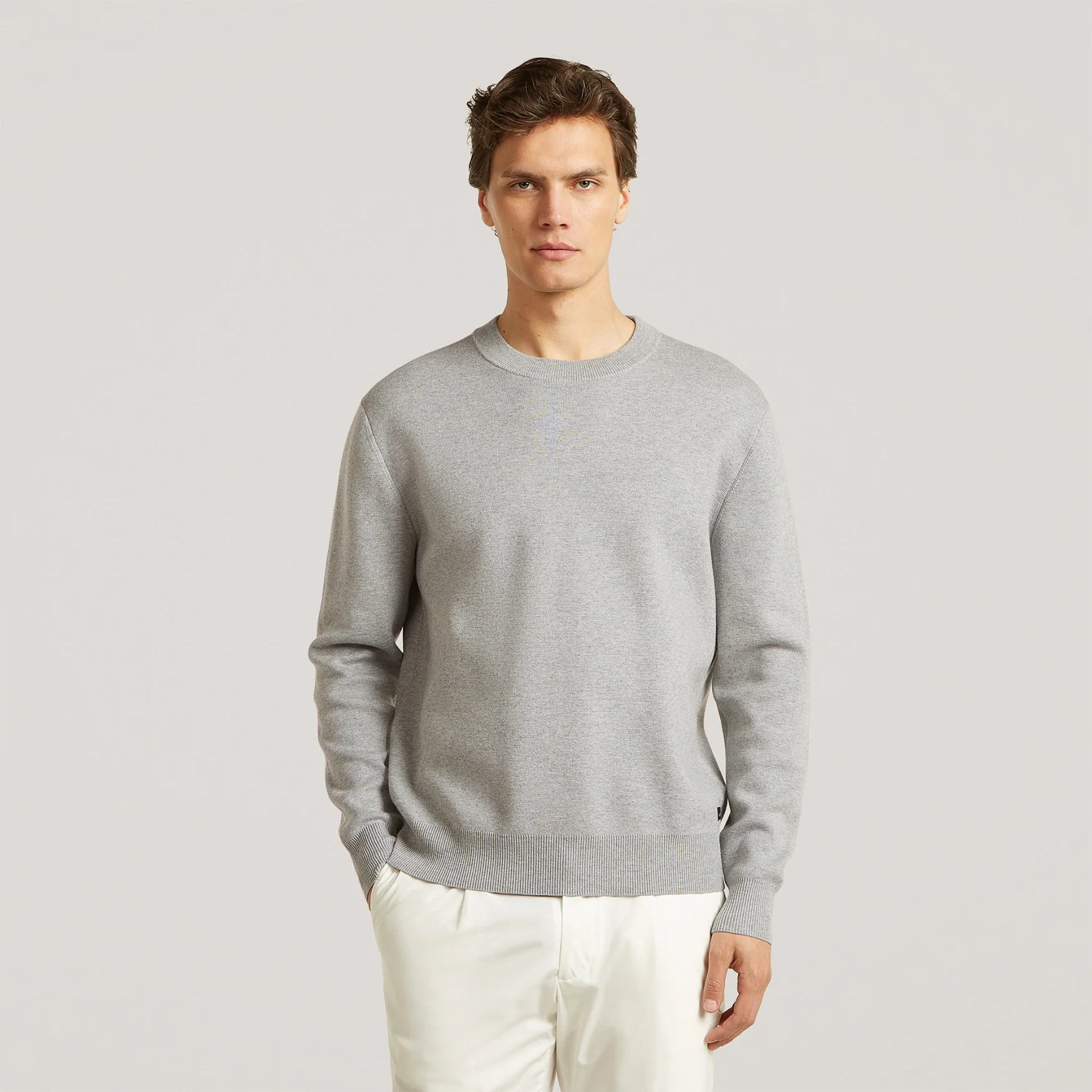 HAMPTON | Light Grey Melange - Image 3