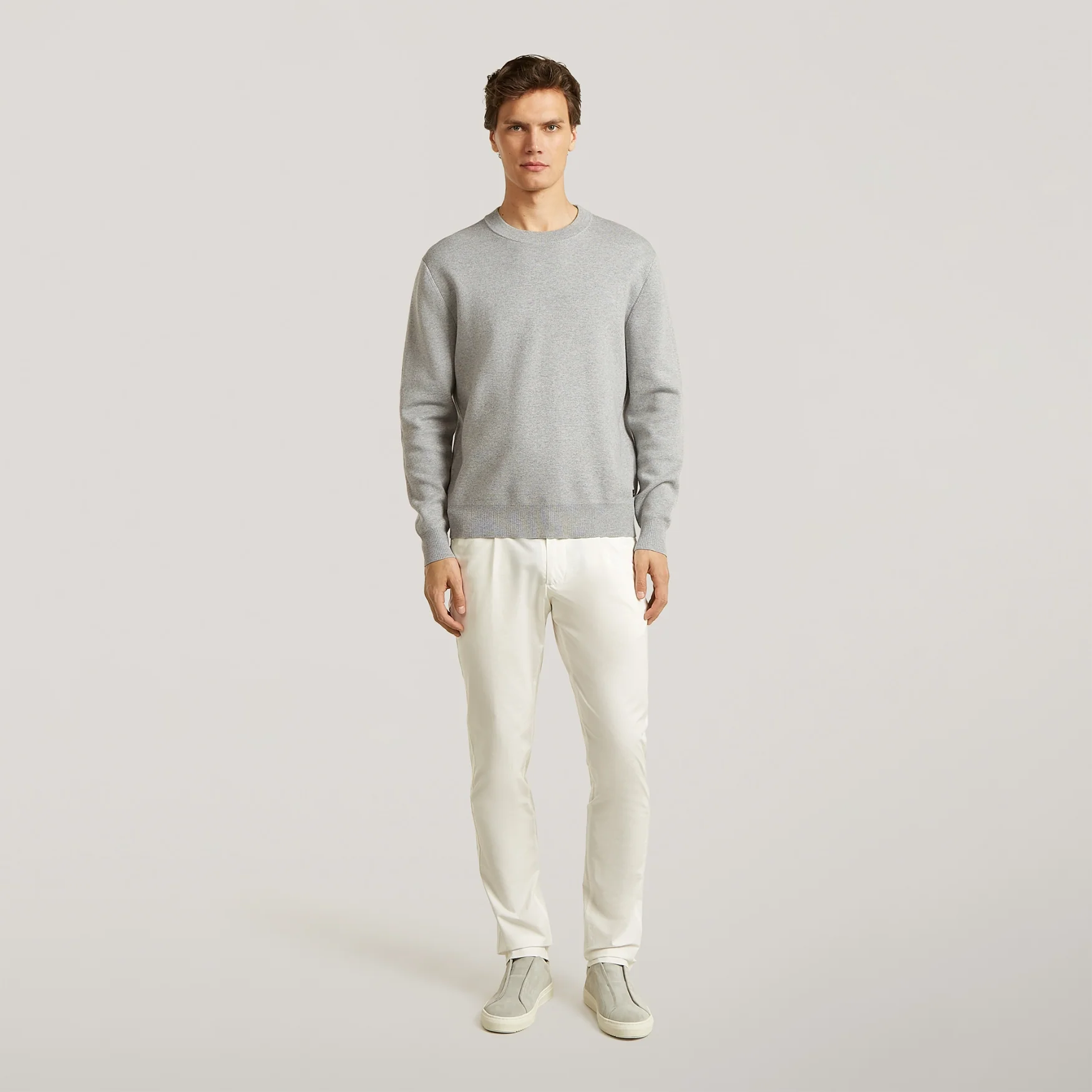 HAMPTON | Light Grey Melange - Image 4