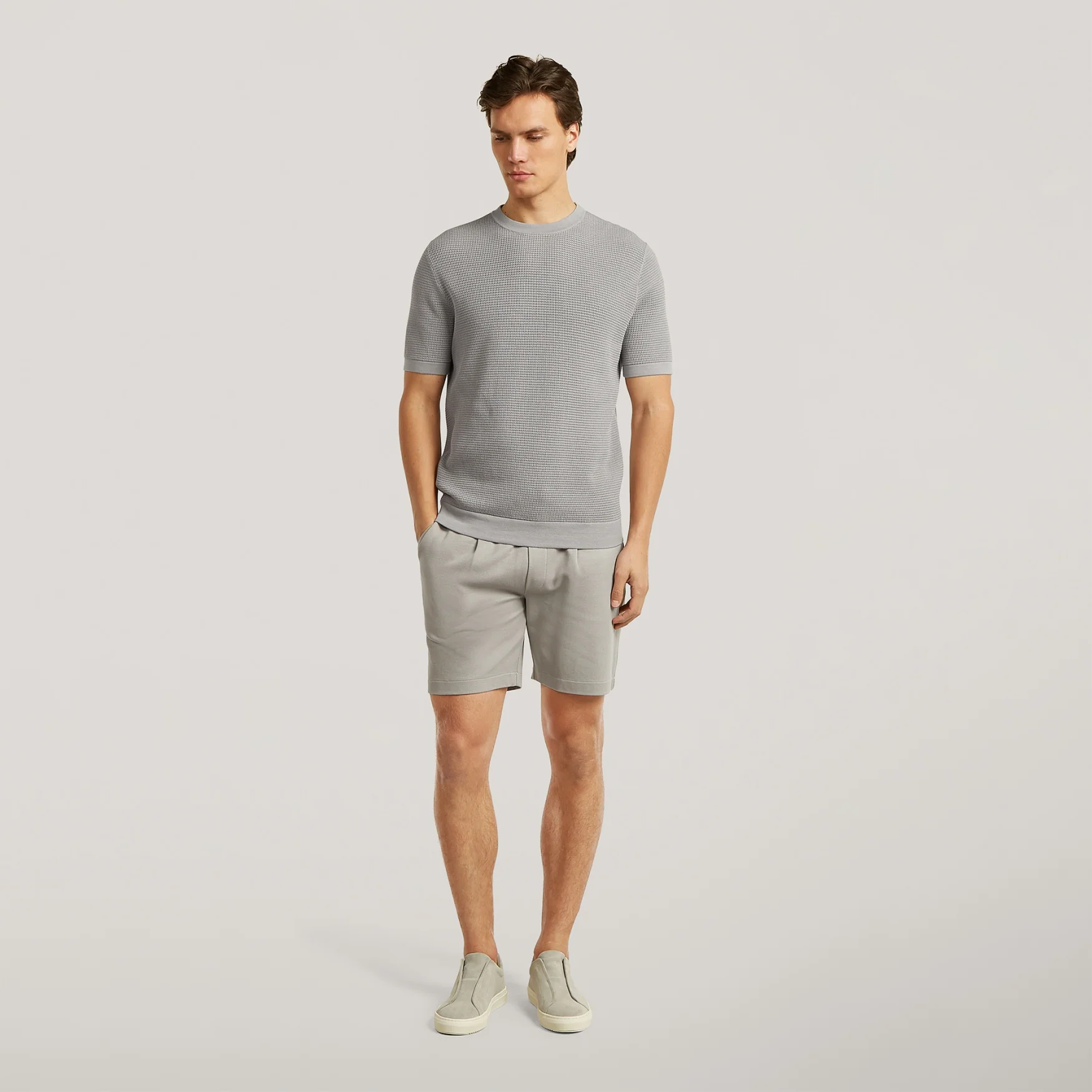 HAYDEN Pique | Stone Grey - Image 5
