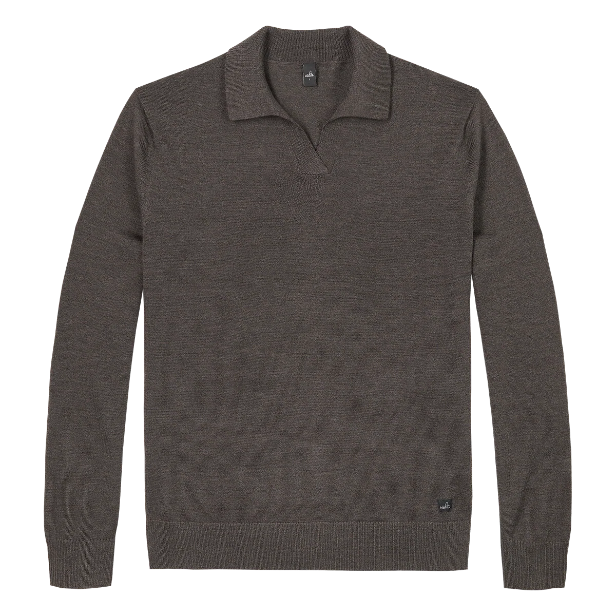 HOWARD Merino | Dark Brown Melange