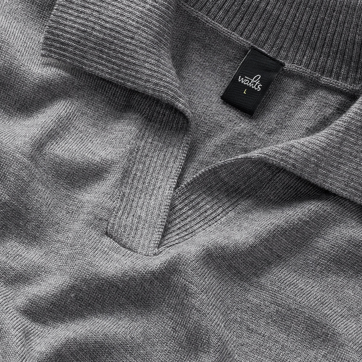 HOWARD Merino | Mid Grey Melange - Image 2