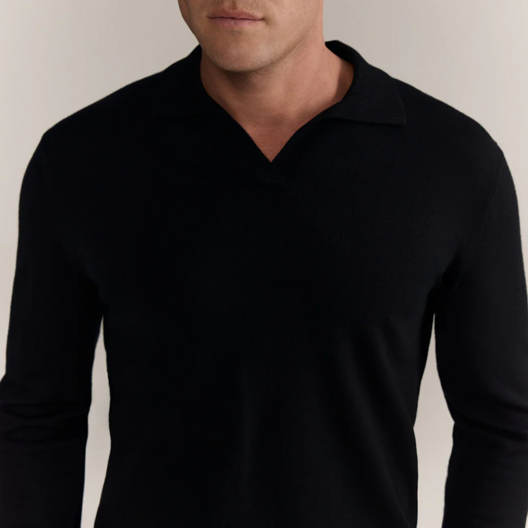 HOWARD Merino | Pure Black - Image 3