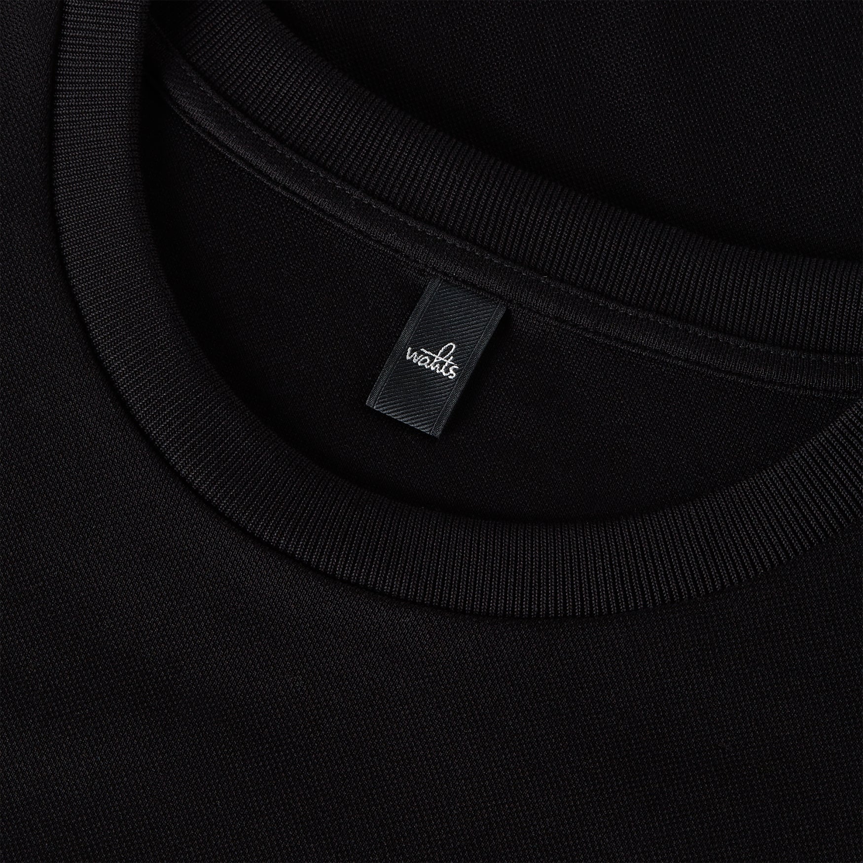 MILES Pique | Pure Black - Image 2