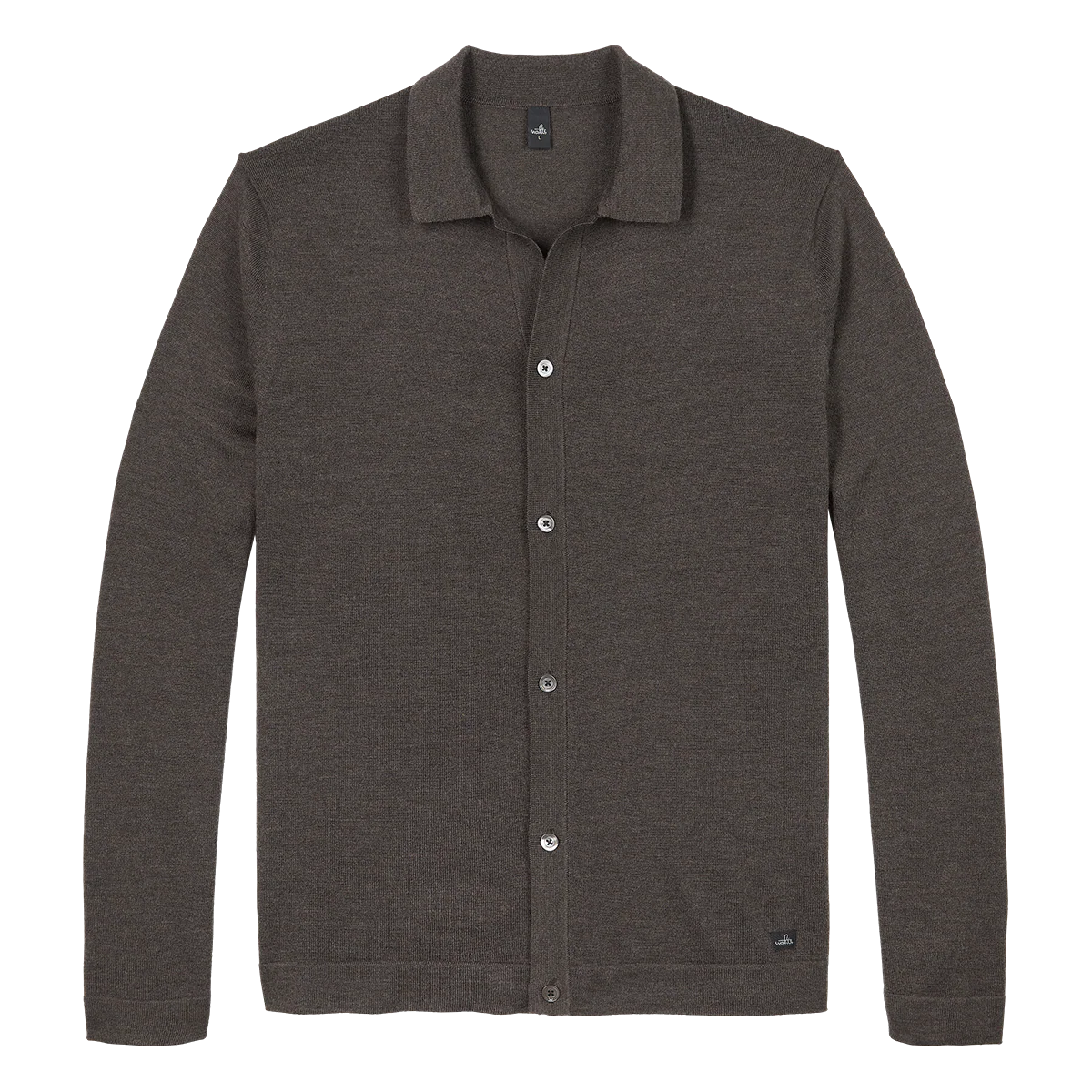 PEARSON Merino | Dark Brown Melange