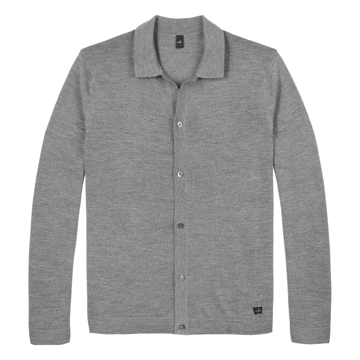 PEARSON Merino | Mid Grey Melange