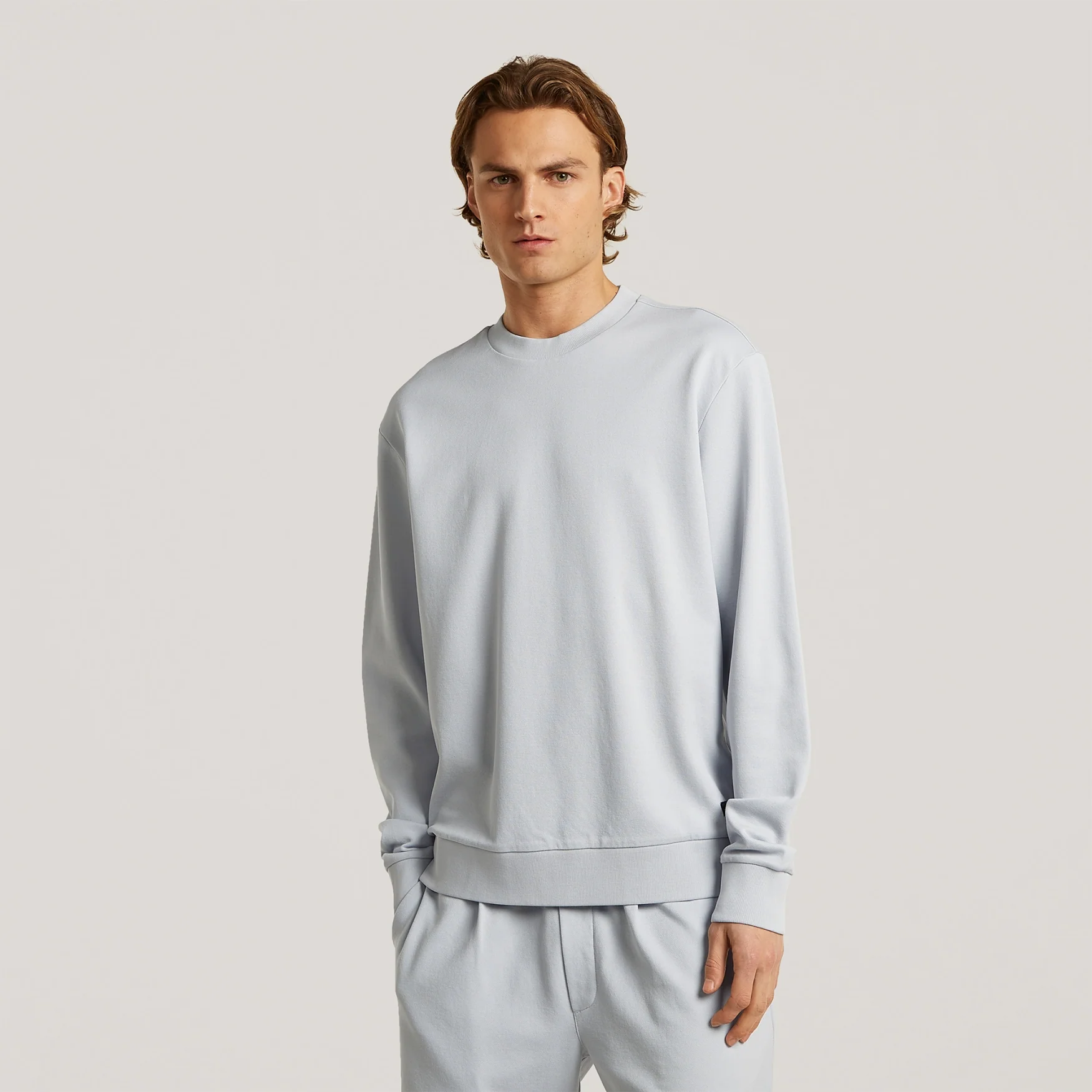 YATES Pique | Frost Blue - Image 3